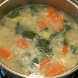 セロリのとろとろ中華スープ