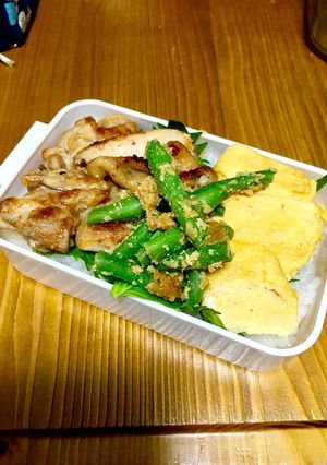 中学生女子 柚子胡椒チキン弁当-レシピのメイン写真