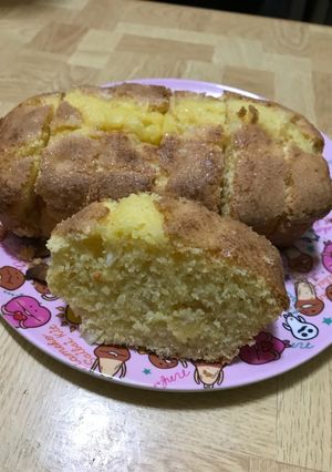 爽やかレモンピールのパウンドケーキ-レシピのメイン写真