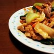 簡単♪豚肉と青梗菜のオイケチャ炒め