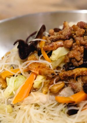台湾・新竹【焼きビーフン】動画あり-レシピのメイン写真