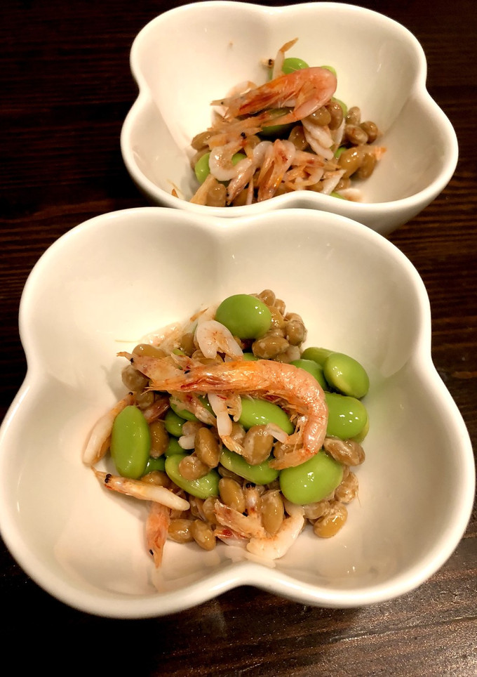 あと一品☆枝豆と桜えびの納豆和え-レシピのメイン写真