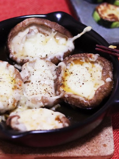 すぐでき一品♪しいたけのチーズ焼き-レシピのメイン写真