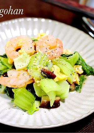 チンゲンサイが美味しい♪彩り中華炒め-レシピのメイン写真