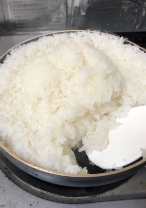 フライパン　炊飯　ご飯　アウトドア-レシピのメイン写真