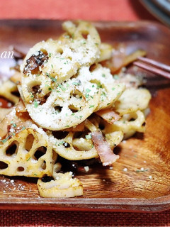 チーズが美味しい♪れんこんのきんぴら-レシピのメイン写真