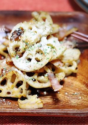 チーズが美味しい♪れんこんのきんぴら-レシピのメイン写真