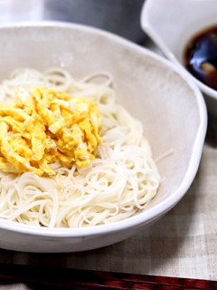 そうめんで作る♪スタミナつけ麺-レシピのメイン写真