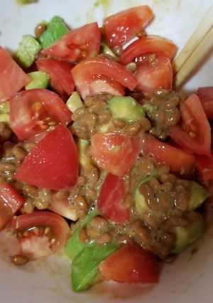 大好き♡納豆♡アボカド♡トマト丼-レシピのメイン写真
