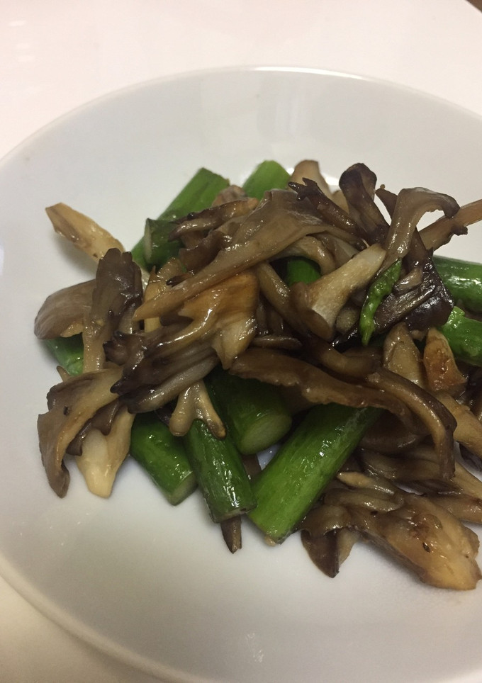 舞茸とアスパラの中華炒め-レシピのメイン写真