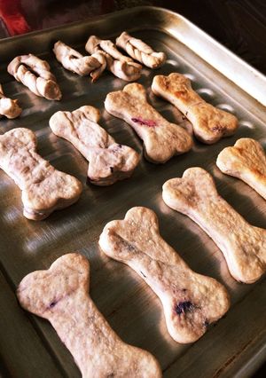 犬用 クランベリー&ブルーベリービスケ-レシピのメイン写真