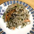 千切り野菜をモリモリ食べよう☆海苔サラダ