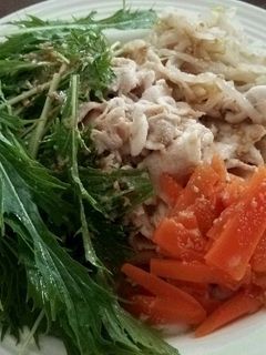 豚しゃぶゴマダレうどん-レシピのメイン写真