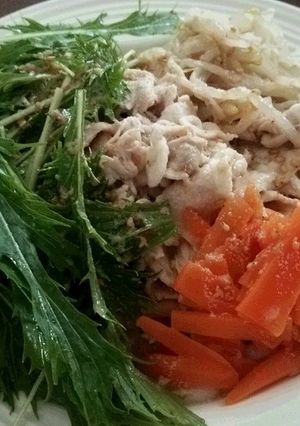 豚しゃぶゴマダレうどん-レシピのメイン写真