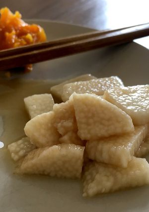 子供に生野菜を！山芋の簡単★薄味漬物-レシピのメイン写真