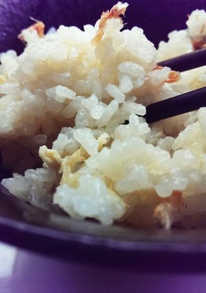 桜えびとおあげの炊き込み-レシピのメイン写真