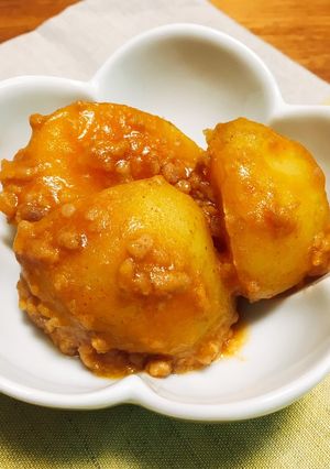 レンジで時短★じゃがいものピリ辛煮-レシピのメイン写真