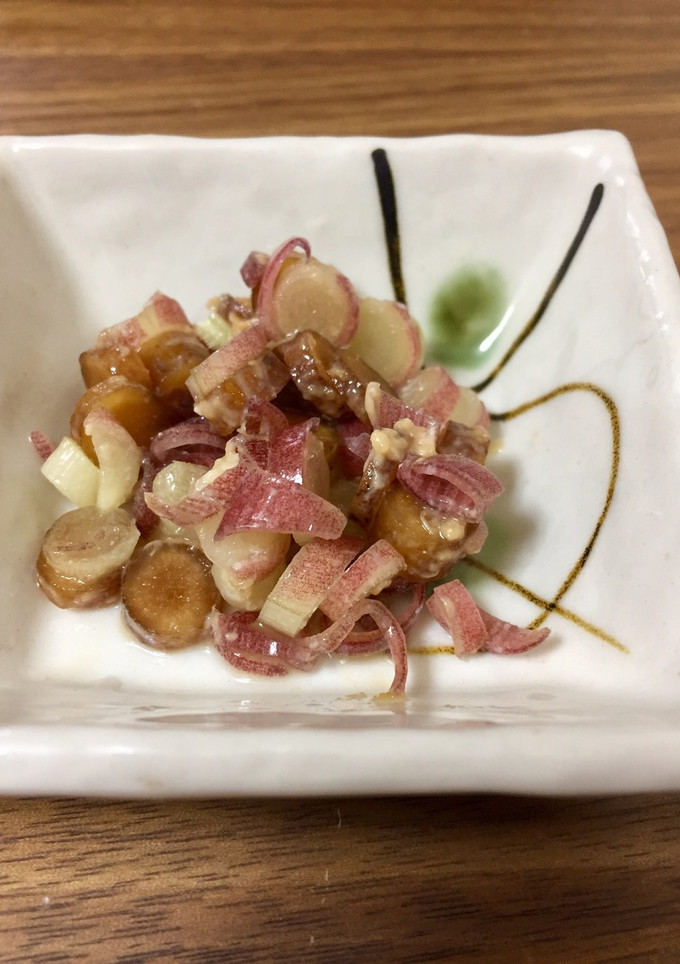 みょうがと奈良漬和えるだけ-レシピのメイン写真