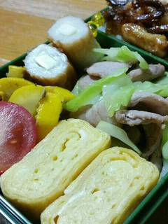 お弁当に豚こまとキャベツの簡単炒め-レシピのメイン写真