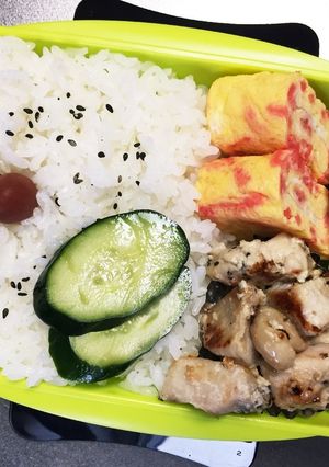 旦那弁当114♥鶏胸肉にんにくソテー弁当-レシピのメイン写真