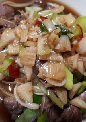 【うま辛】鶏ハツの白ワイン炒め-レシピのメイン写真