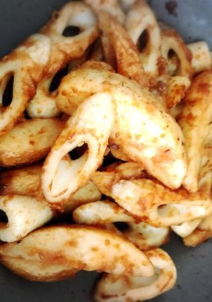 簡単!じゃがちくわ炒め~焼肉味~-レシピのメイン写真
