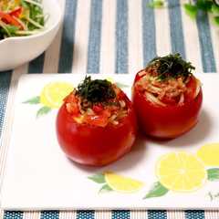 A picture of 夏！丸ごとトマトの冷製パスタ❁﻿.