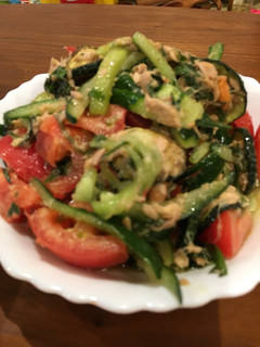 夏野菜の爽やかツナ和え♡-レシピのメイン写真