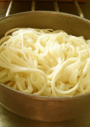 最速の稲庭うどん-レシピのメイン写真
