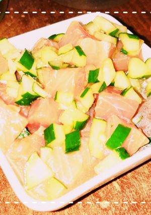 ぶりのポキ風-レシピのメイン写真