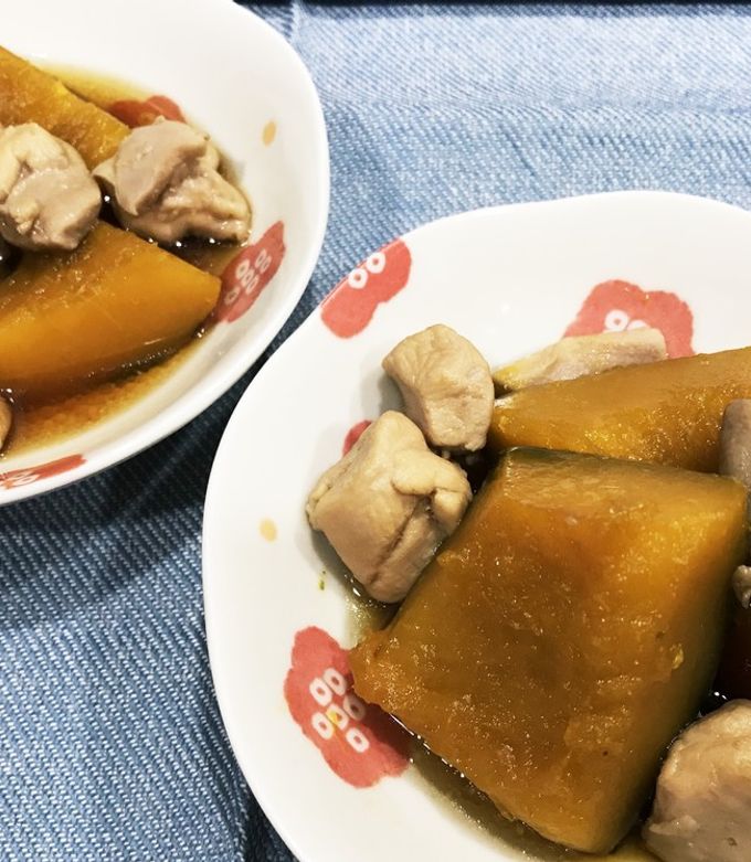 ダシいらずのかぼちゃの煮物-レシピのメイン写真