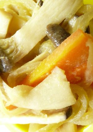 エリンギと野菜のバタポン炒め。-レシピのメイン写真