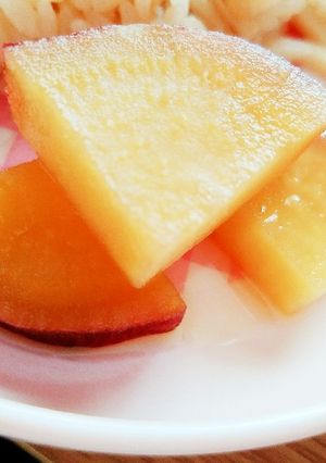 さつまいものりんごジュース煮-レシピのメイン写真
