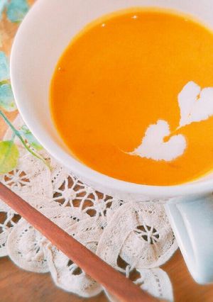 全部飲み干したいかぼちゃのスープ♡-レシピのメイン写真