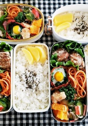 女子高校生、男子学生、会社員の私弁当⑲-レシピのメイン写真