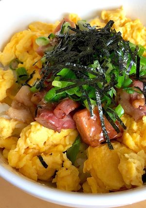 ランチにズボラ焼鳥丼♡-レシピのメイン写真