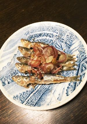 小鰯の白梅酢塩麹煮! 砂糖、みりん不使用-レシピのメイン写真