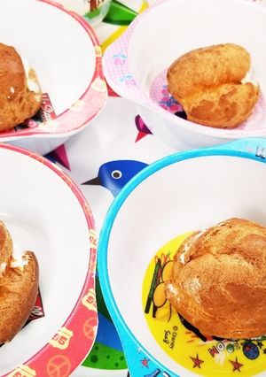絶対膨らむ♡シュークリーム♡-レシピのメイン写真