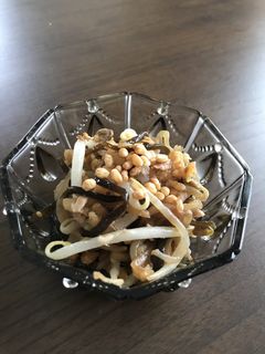 もやしの塩昆布和え-レシピのメイン写真