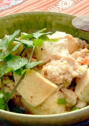変わり麻婆豆腐　アジアンの香り-レシピのメイン写真