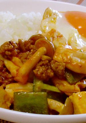 楽々！お豆腐のドライカレー-レシピのメイン写真