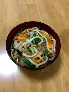 大人の給食☆キムチ煮込みうどん-レシピのメイン写真