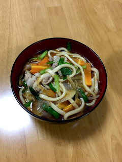 大人の給食☆キムチ煮込みうどん-レシピのメイン写真