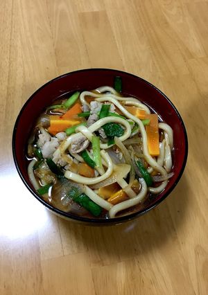 大人の給食☆キムチ煮込みうどん-レシピのメイン写真