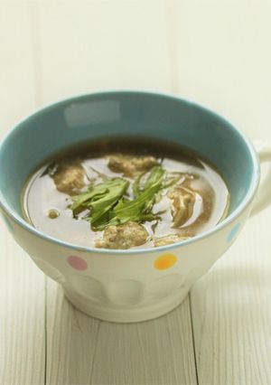 ふわっと豆腐チキンボールスープ-レシピのメイン写真