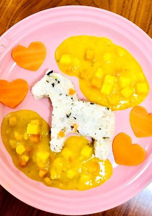 簡単！1歳バースデープレート♡-レシピのメイン写真