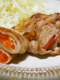 トマトの肉巻き♪トマトがジューシー♪-レシピのメイン写真