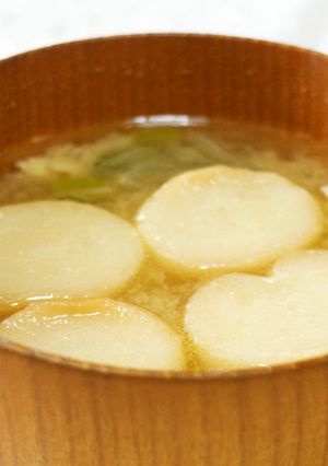 麩の味噌汁♪ふわふわとろとろ♪-レシピのメイン写真