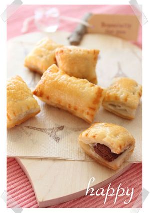 市販のパイシートで簡単チョコパイ♡-レシピのメイン写真