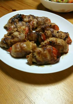 リコピン沢山！トマトの豚肉まきまき～-レシピのメイン写真